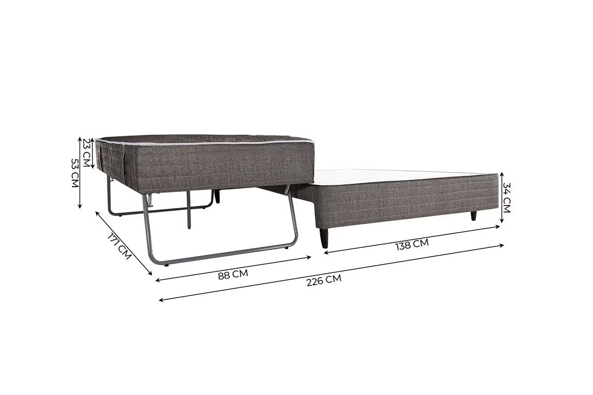 Cama Box c/Auxiliar Herval Hotel Molas MH1400Casal - 138x188x34 Cama Box c/Auxiliar Herval Hotel Molas MH1400Casal - 138x188x34