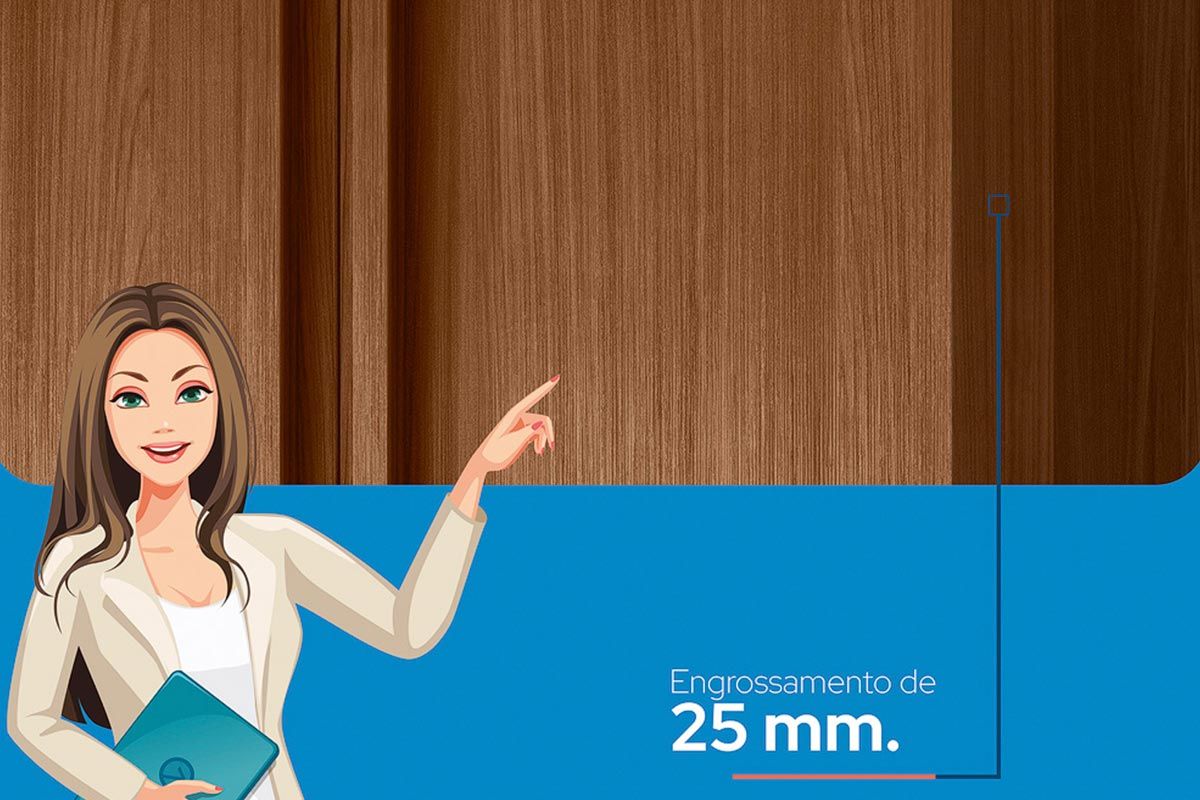 Conjunto Quarto Guarda Roupa + Cômoda QC537 S. Andirá