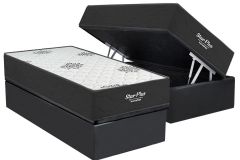 Cama Box Baú Filhão +Colchão Molas Star Inovaflex
