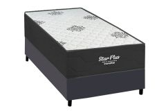 Cama Box Filhão +Colchão Molas Star Inovaflex