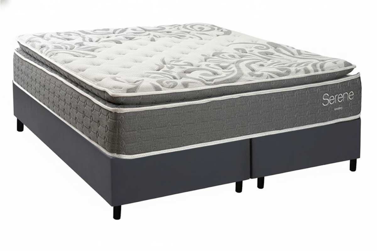 Cama Box CRC +Colchão Molas Serene Kappesberg
