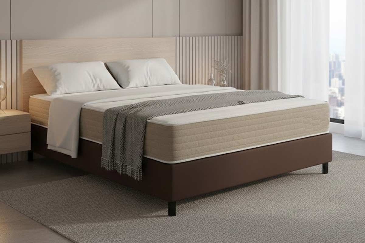 Cama Box CRC +Colchão Ortopédico Carmine Kappesberg