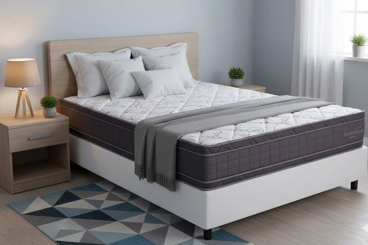 Cama Box CRC +Colchão Molas Inverno Verão Kappesberg