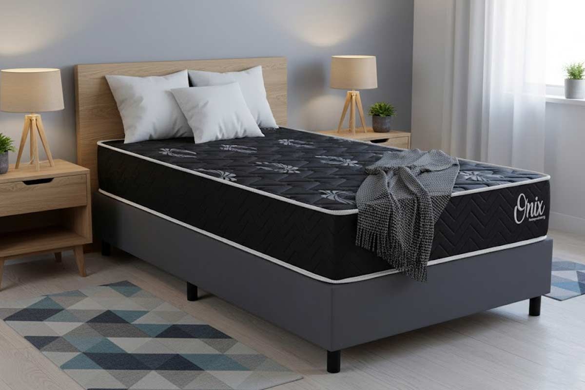 Cama Box CRC +Colchão Ortopédico Onix Kappesberg