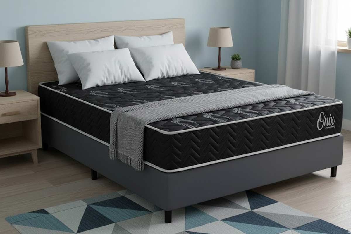 Cama Box CRC +Colchão Ortopédico Onix Kappesberg