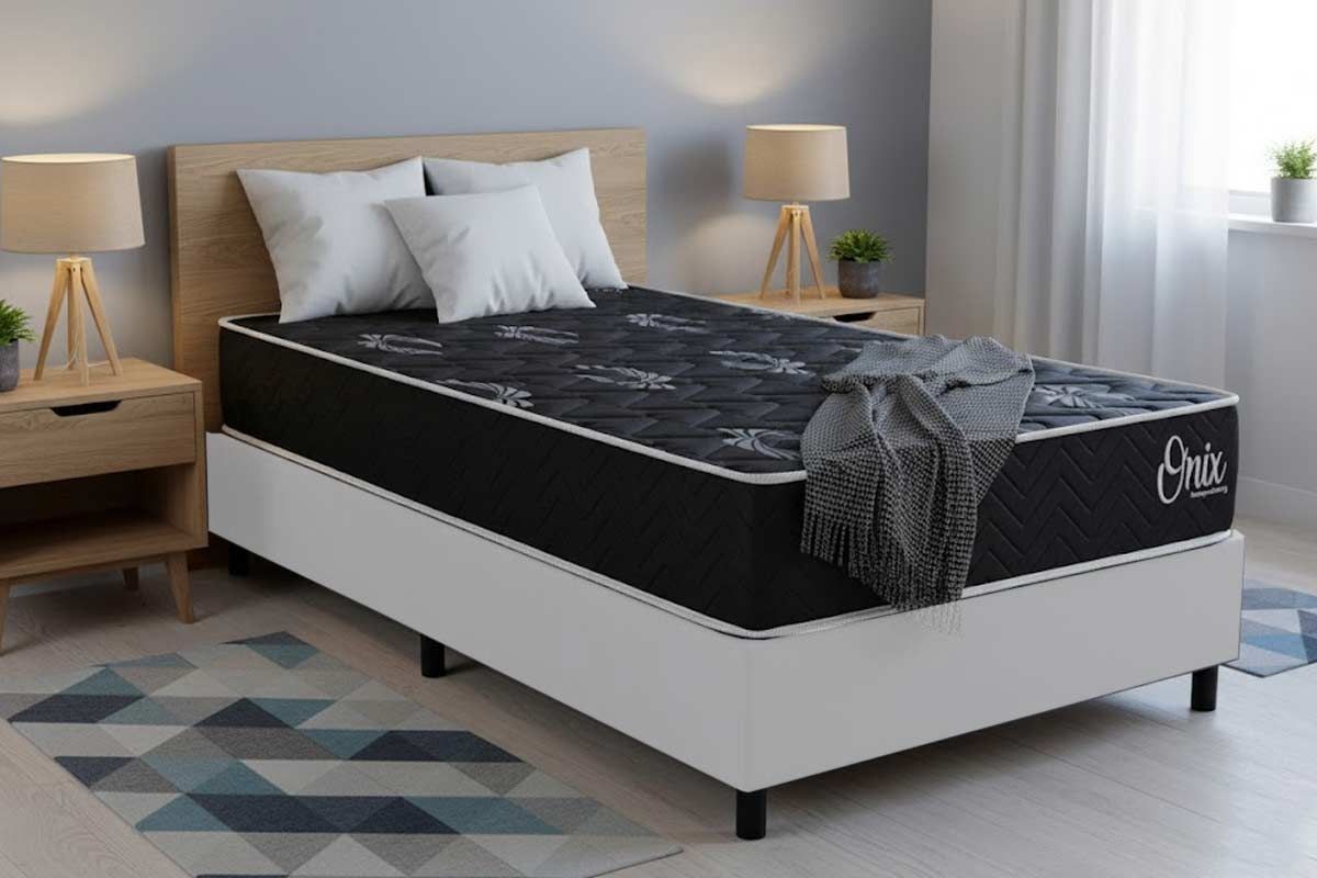 Cama Box CRC +Colchão Ortopédico Onix Kappesberg