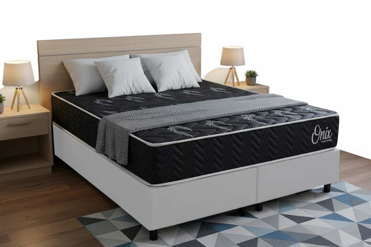 Cama Box CRC +Colchão Ortopédico Onix Kappesberg