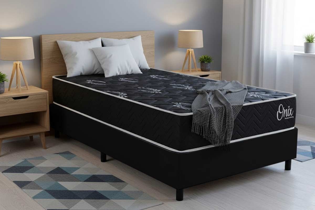 Cama Box CRC +Colchão Ortopédico Onix Kappesberg