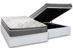 Cama Box Baú Filhão +Colchão Molas Serene Kappesberg
