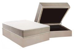 Cama Box Baú Filhão +Colchão Ortopédico Carmine Kappesberg
