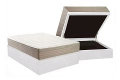 Cama Box Baú Filhão +Colchão Ortopédico Carmine Kappesberg