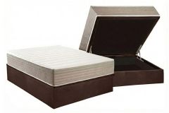 Cama Box Baú Filhão +Colchão Ortopédico Carmine Kappesberg