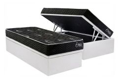 Cama Box Baú Filhão +Colchão Ortopédico Onix Kappesberg