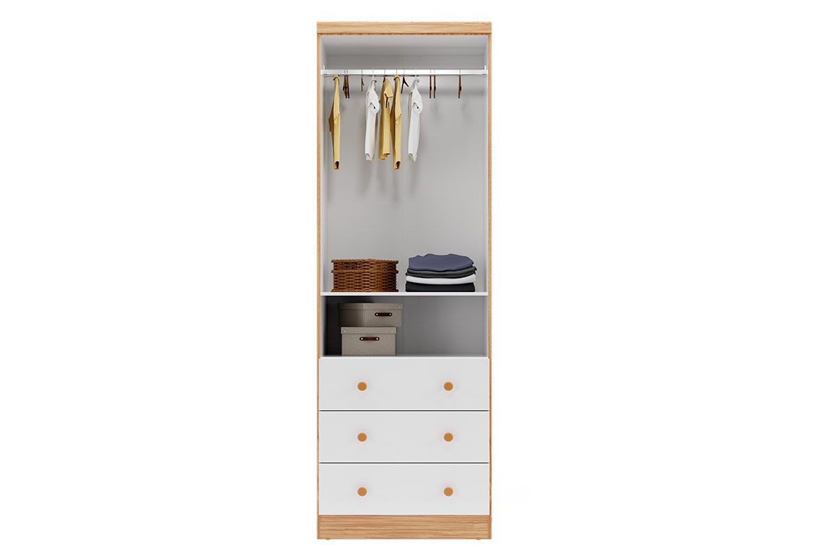 Guarda Roupa Infantil 2 Portas Cristal Tedy Peroba Guarda Roupa Infantil 2 Portas Cristal Tedy Peroba