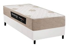 Cama Box Filhão +Colchão Ortopédico Plus Inovaflex