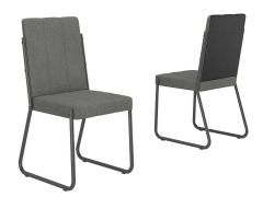 Cadeira Jantar Nina 1756 Kit 2 Carraro