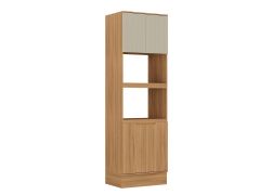 Paneleiro Cozinha Carraro Alma 4 Portas 2 Fornos 70cm