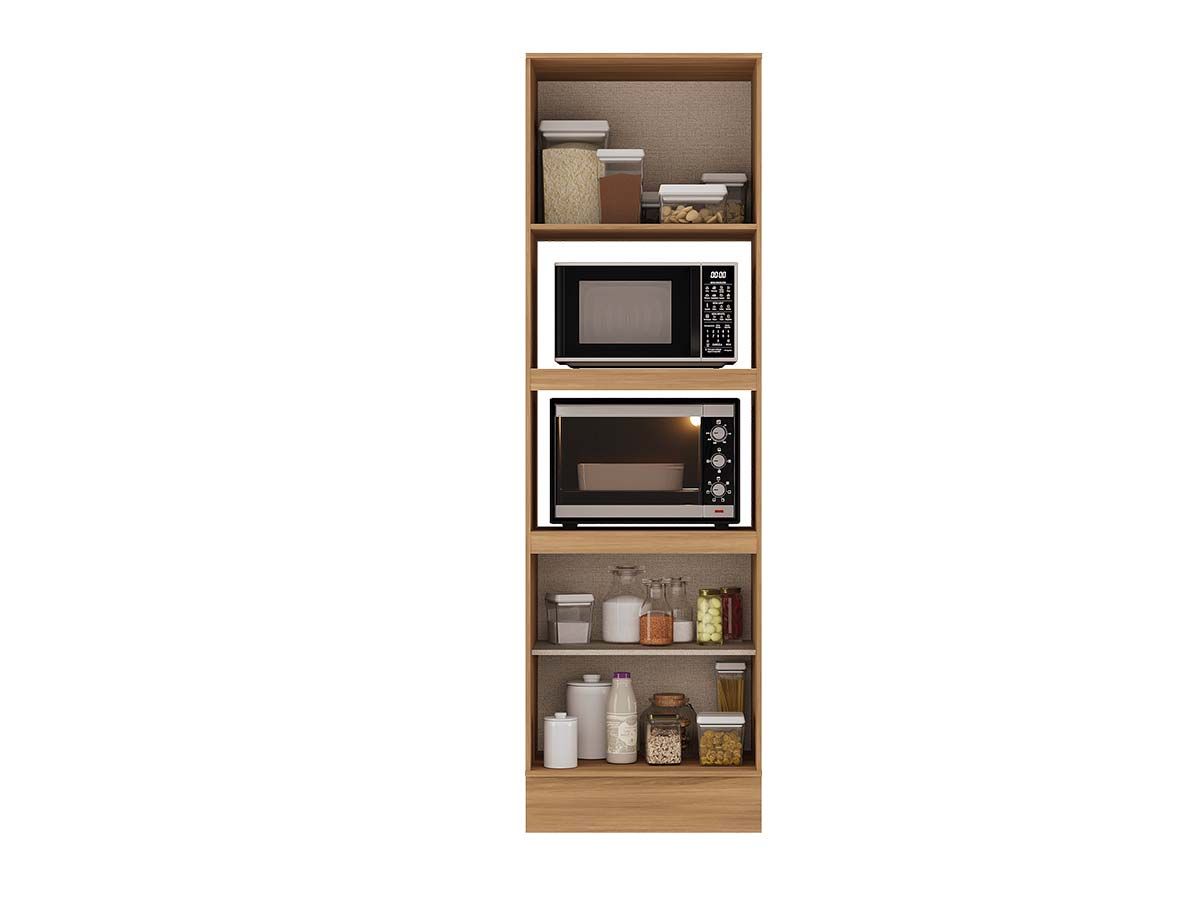 Paneleiro Cozinha Carraro Alma 4 Portas 2 Fornos 70cm