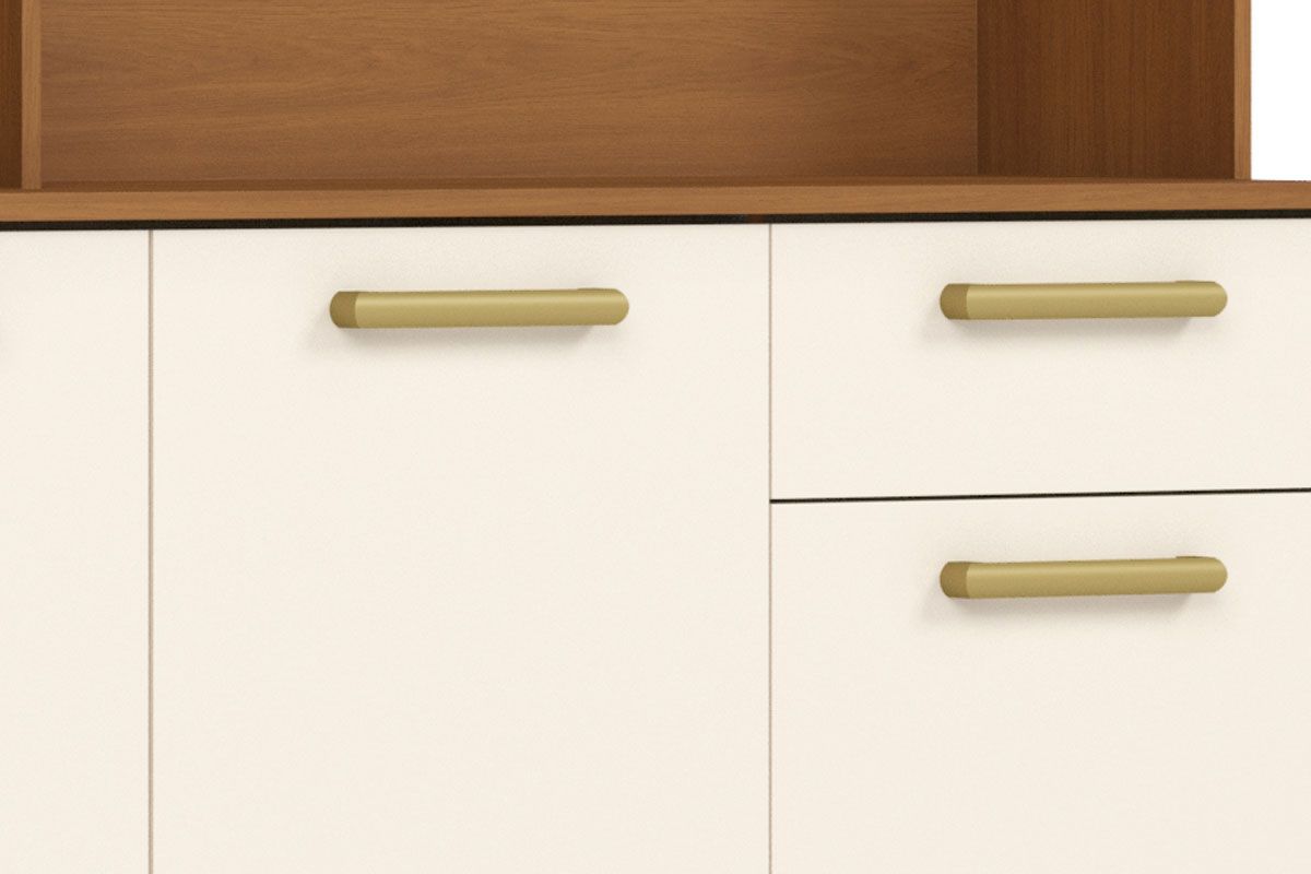 Cozinha Compacta Henn B130 6 Portas 2 Gavetas