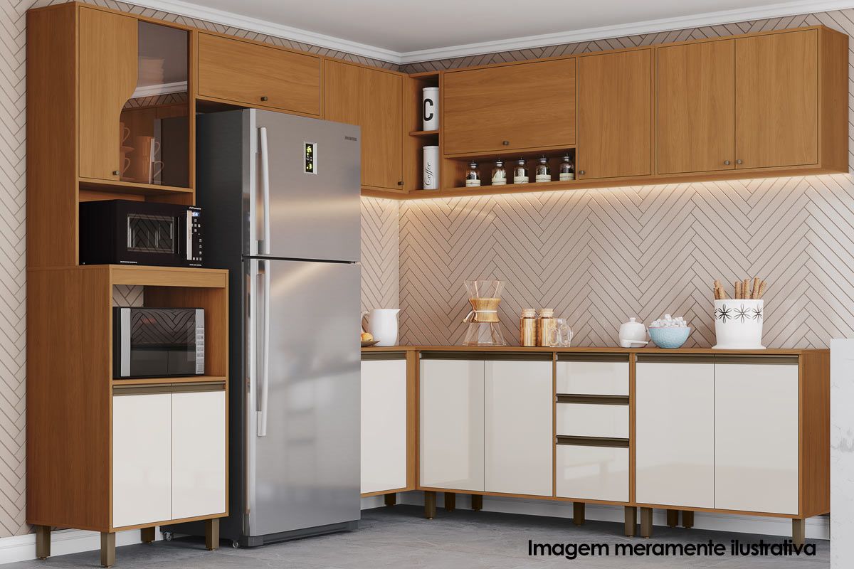 Armário Aéreo Cozinha Henn Venaly 1 Porta 40cm