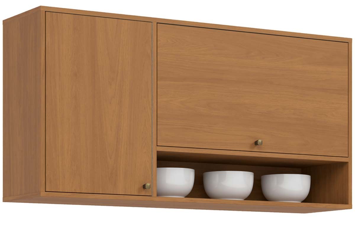Armário Aéreo Cozinha Henn Venaly 2 Portas 120cm