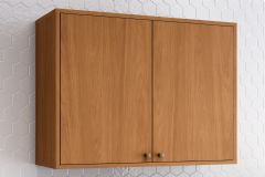 Armário Aéreo Cozinha Henn Venaly 2 Portas 80cm - Cinamomo