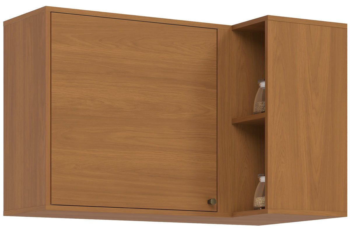 Armário Aéreo Cozinha Henn Venaly 1 Porta Canto Reto