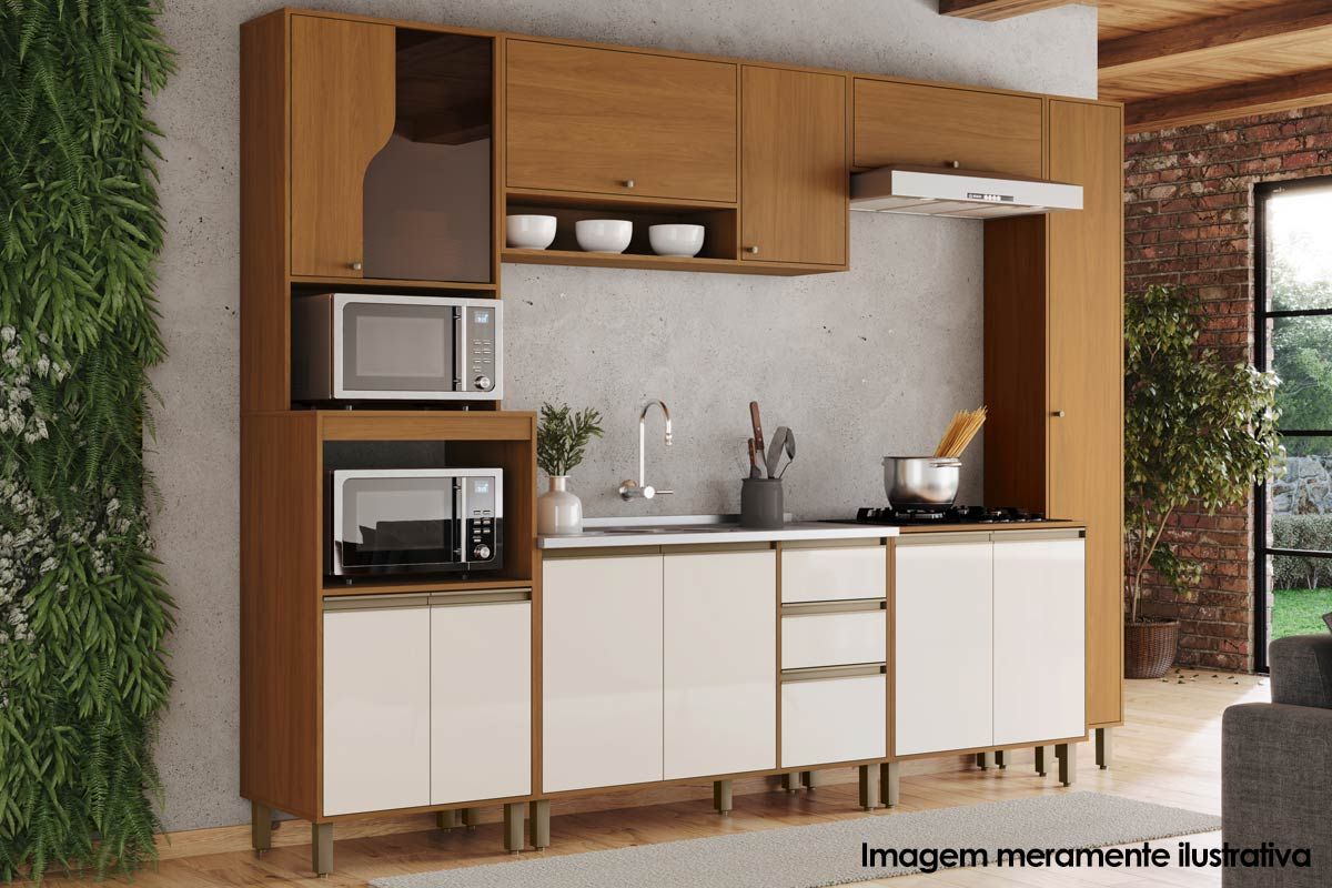 Paneleiro Cozinha Henn Venaly 1 Porta 35cm