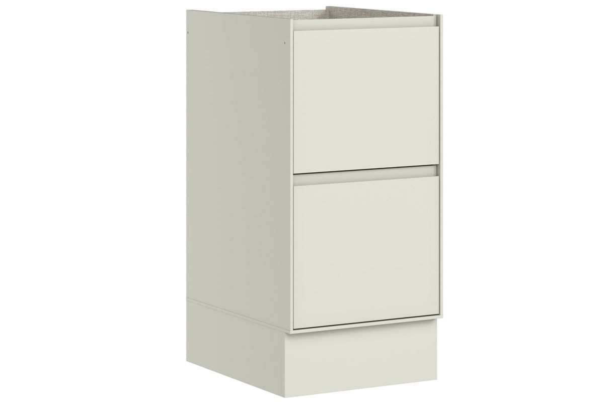 Balcão Cozinha Henn Fineze 2 Gavetas 40cm Areia