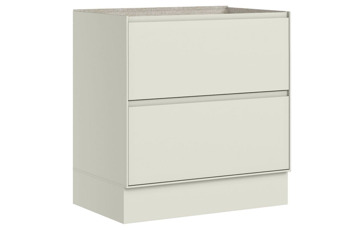 Balcão Cozinha Henn Fineze 2 Gavetas 80cm