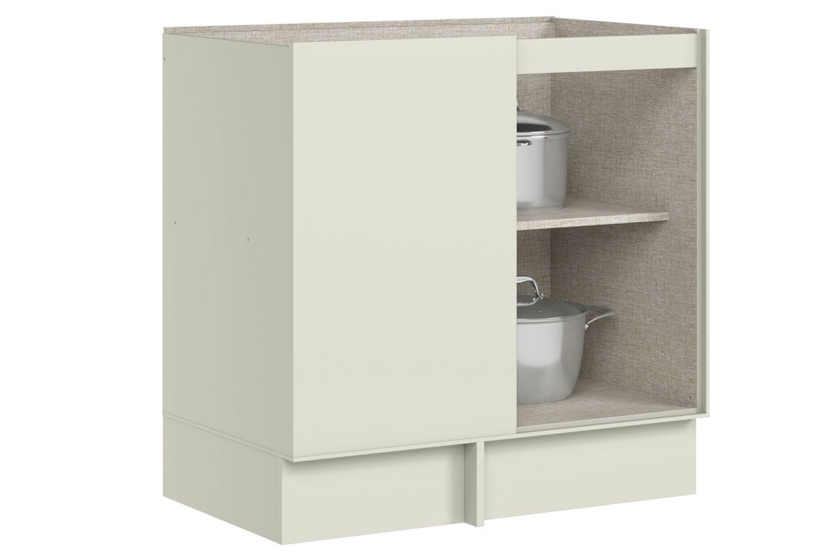 Balcão Cozinha Henn Fineze 1 Porta Canto Reto