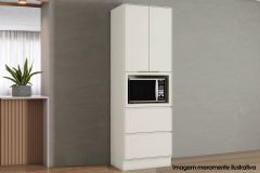 Paneleiro Cozinha Henn Fineze 2 Portas 2 Gavetas
