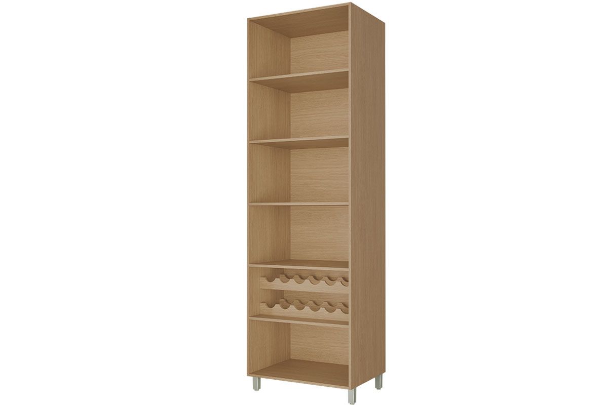 Cristaleira Cozinha Nesher Infinito 2 Portas c/Vidro 70cm