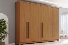 Guarda Roupa Casal Jade 6 Portas 3 Gavetas Henn