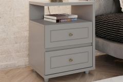 Mesa Cabeceira Americano 2 Gavetas Henn