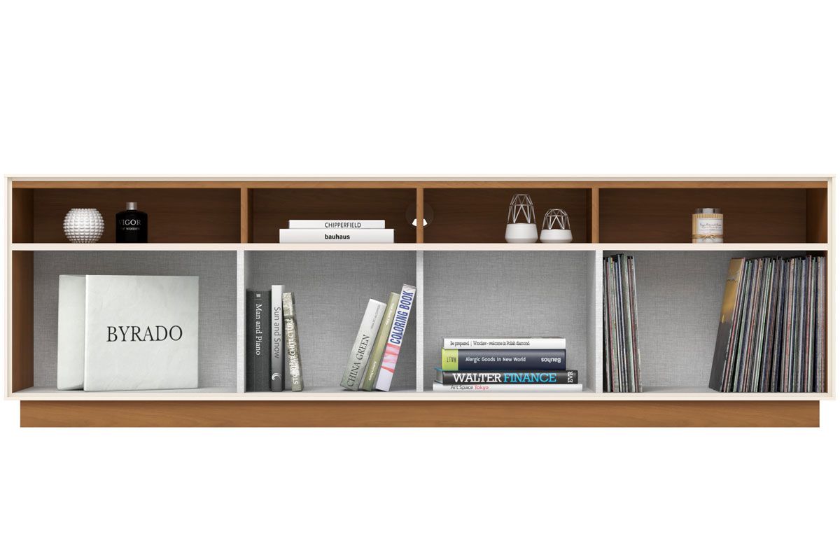 Rack Bancada p/ TV Orion 3 Portas 180cm p/ 80 Polegadas Henn