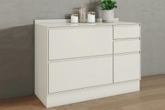 Balcão Cozinha Henn Fineze 1 Porta 4 Gavetas cTampo 120cm