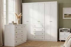 Quarto Casal Completo Americano 3 Peças Henn