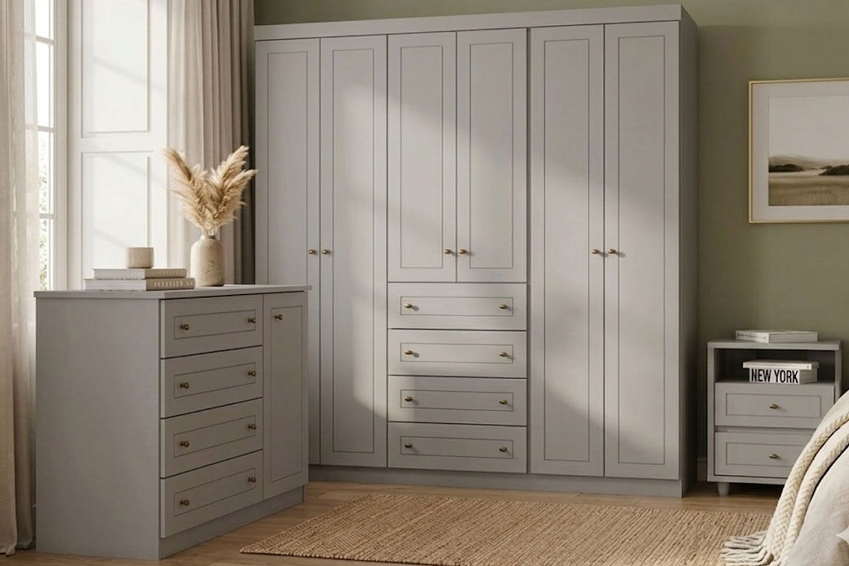 Quarto Casal Completo Americano 3 Peças Henn
