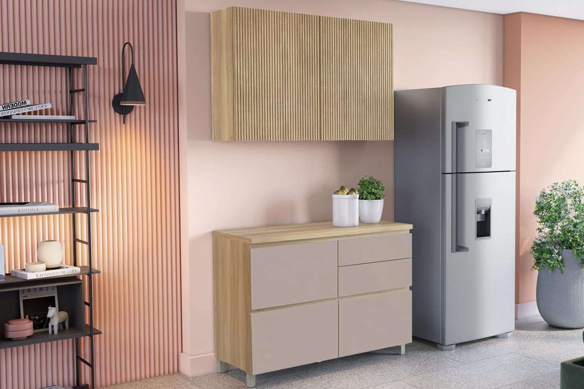 Cozinha Completa Nesher 2 Peças Rainha CZ430