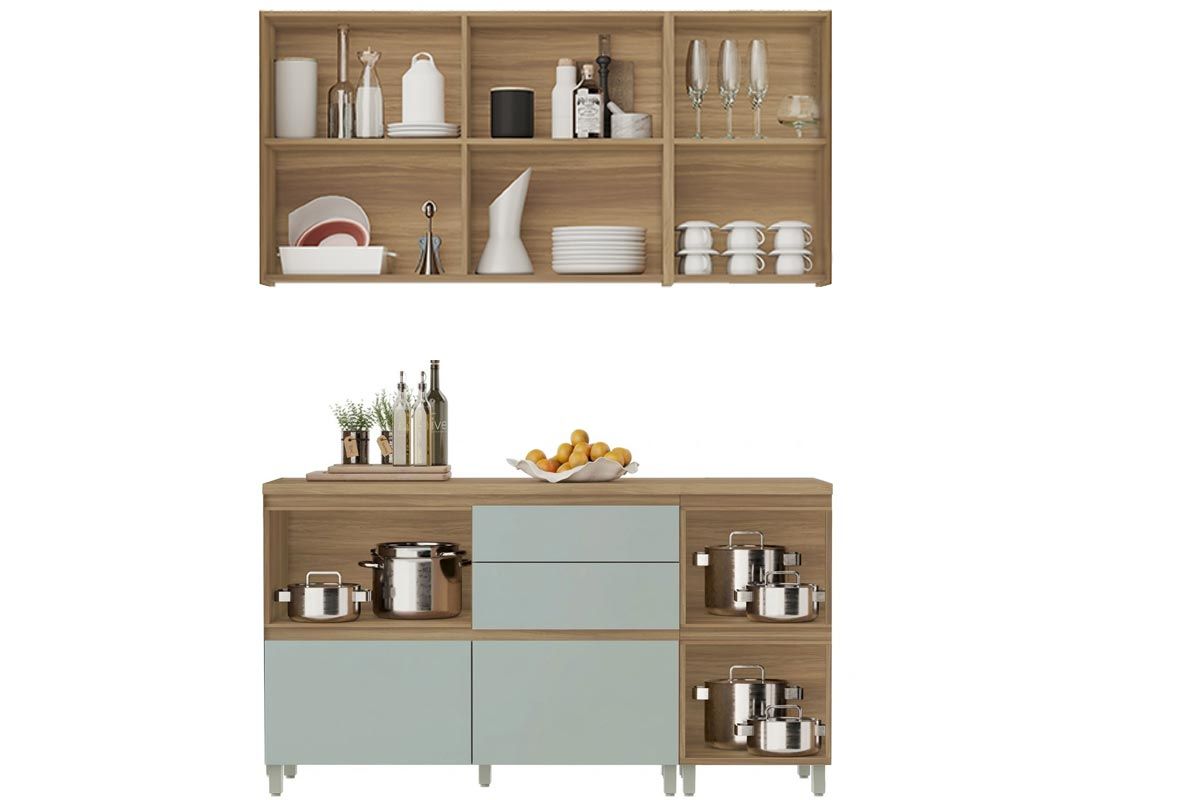 Cozinha Completa Nesher 4 Peças Rainha CZ434