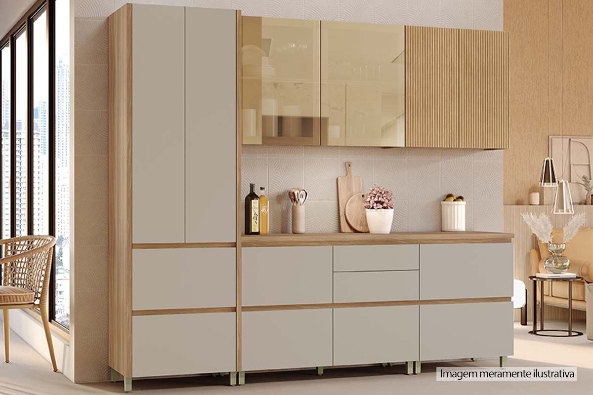 Cozinha Completa Nesher 2 Peças Rainha CZ431