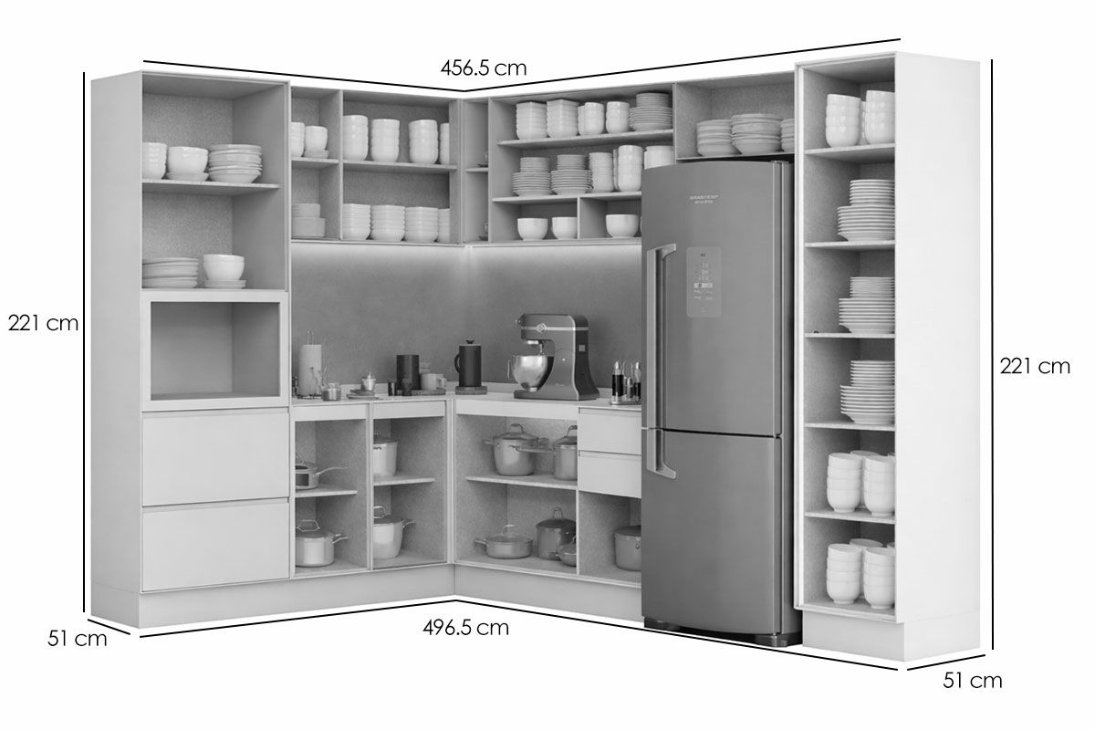 Cozinha Completa Henn Fineze 12 Peças CZ487