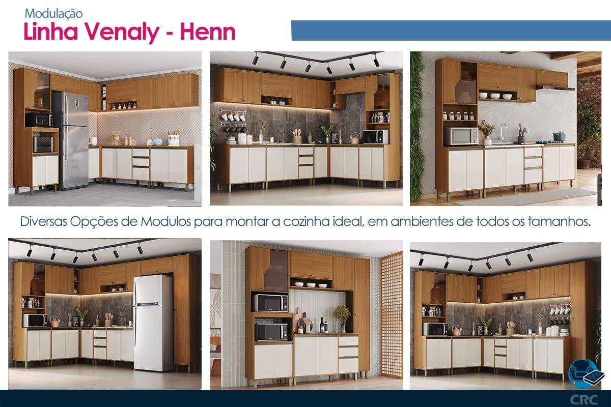 Cozinha Completa Henn Venaly 5 Peças CZ479