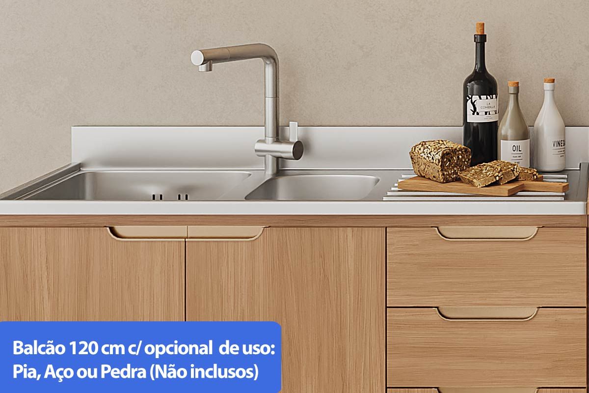 Cozinha Completa Carraro Alma 2 Peças CZ493