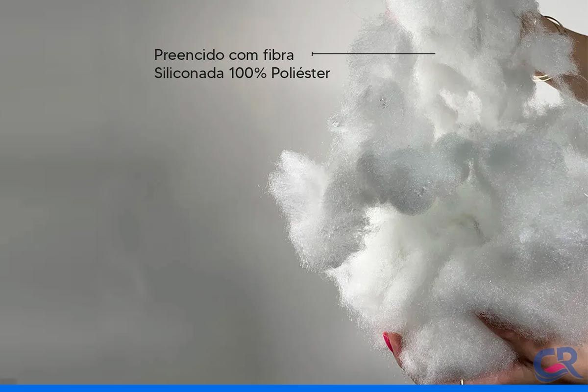 Travesseiro Fibras Pluma Kit 4un Amore Ortobom