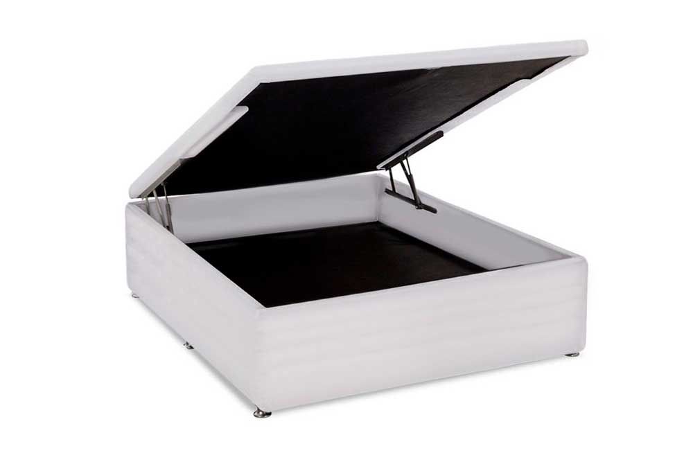 Cama Box Baú Universal Courano White - Ortobom