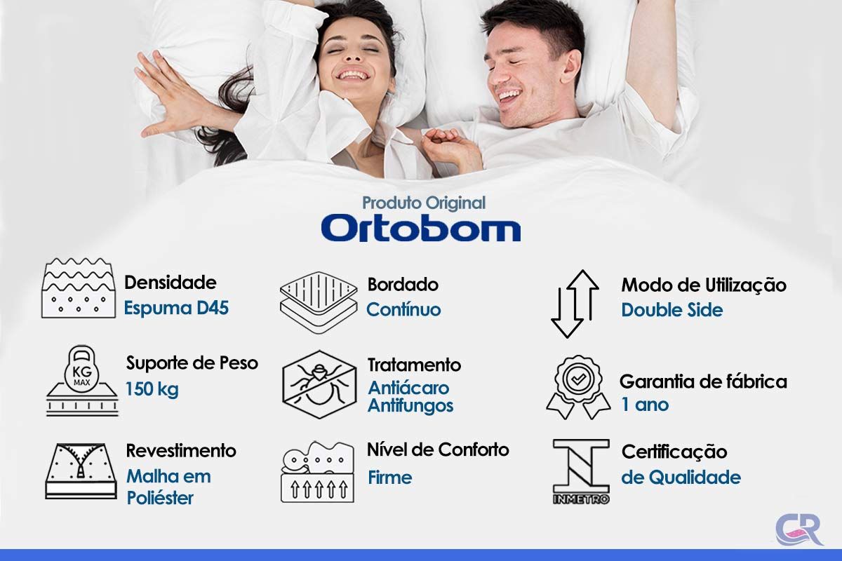 Colchão D45 Castor Sleep Max Colchão D45 Castor Sleep Max