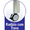  - Rodízio com Trava