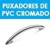  - Puxadores em PVC Cromado